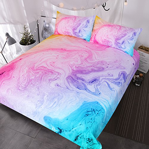 BlessLiving Tie Dye Bed Set BlessLiving Tie Dye Bed Set